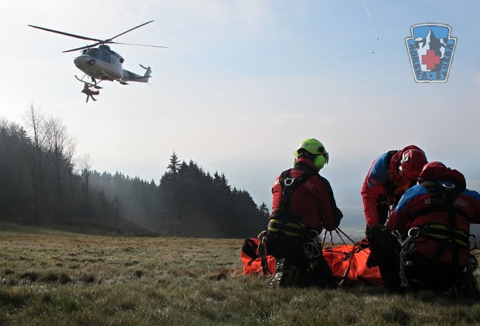 Doškolení leteckých záchranářů HS