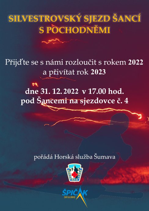S pochodněmi se ze Špičáku na Silvestra poběží