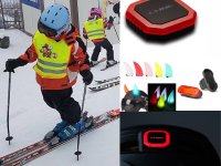 Prázdniny, děti, lyže