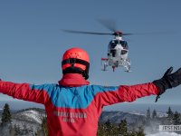 Záchrana malého snowboardisty