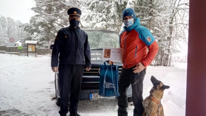 Fenka Enigma vypátrala pohřešovanou osobu, dostalo se jí poděkování