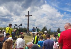 Mše za Horskou službu na Velké Rači
