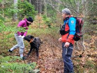 Letní atestační kurz kynologické brigády Horské služby ve Strážném