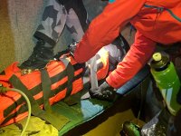 Poděkování Horské služby v Jeseníkách od "toho s tím kotníkem"