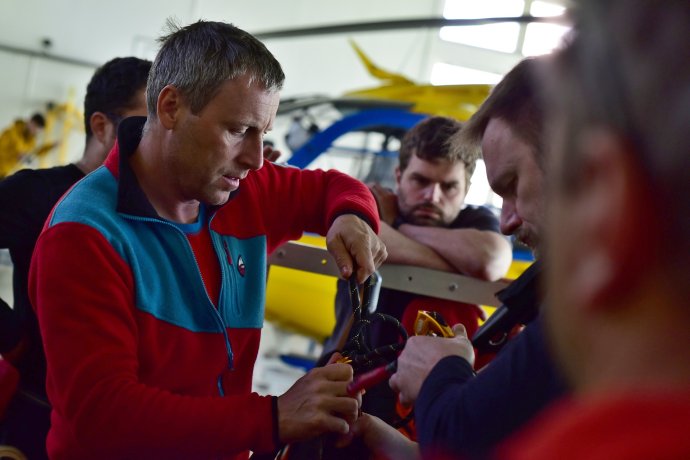 Nácvik transportů z nepřístupného terénu v Krušných horách