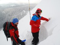 V Jeseníkách se utrhla lavina