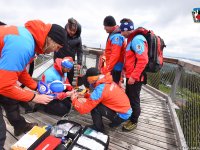 Záchranáři cvičili na Šumavě