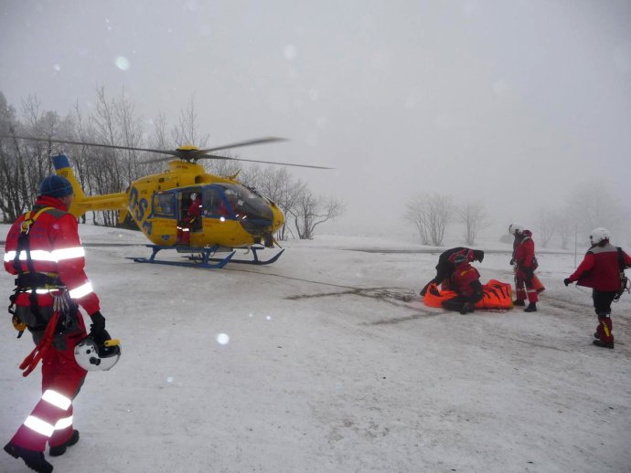 Zraněná dívka na Kramolíně