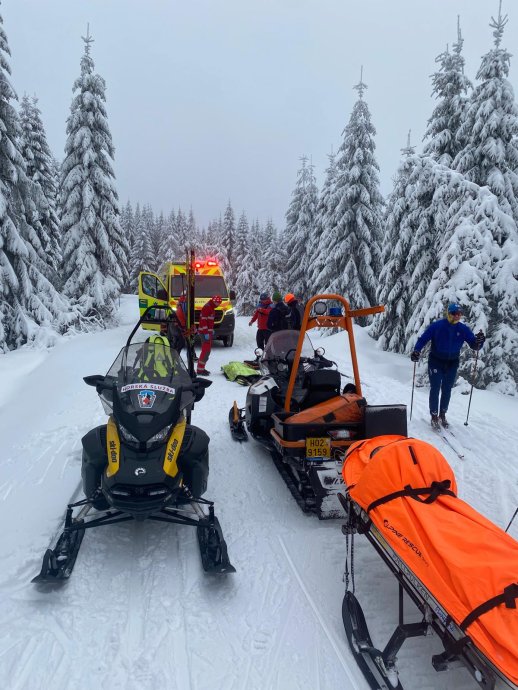 Náročná sobota v Jizerských horách