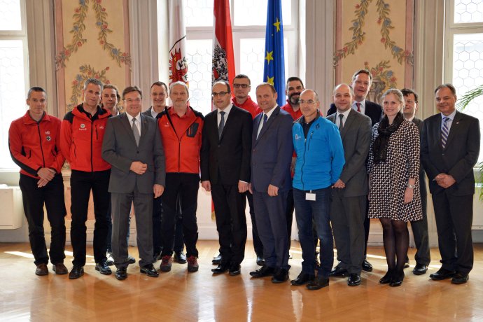 Pracovní setkání s hejtmanem Tyrolska