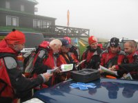 Atesty psovodů v Krkonoších 2014