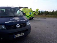 Těžce zraněný chlapec na koloběžce