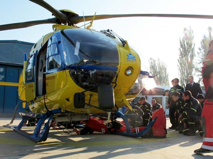 Výcvik leteckých záchranářů