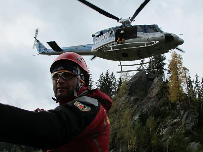 Těžce zraněný cyklista na Špičáku