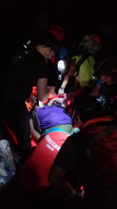 Pátrání po houbařce u Špindlerova Mlýna