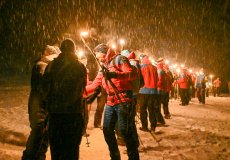 Tradice opět ozářila šumavský Špičák.