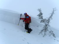 Lavinová situace v Krkonoších v druhé polovině ledna 2018