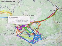Noční pátrací akce v okolí Nejdku v Krušných horách