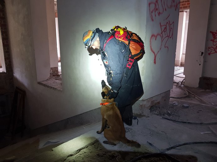 Kynologický výcvik v Krkonoších