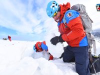Mezinárodní lavinové cvičení kynologů a lavinových preventistů Horské služby