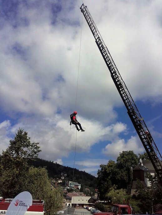 Horská služba na dnech IZS v Jizerských horách