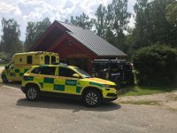 Záchrana turisty s infarktem myokardu