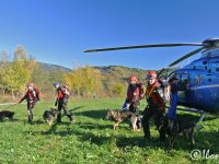 Letecký výcvik psovodů HS