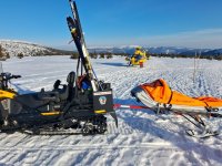 Perný den v krkonošském středisku