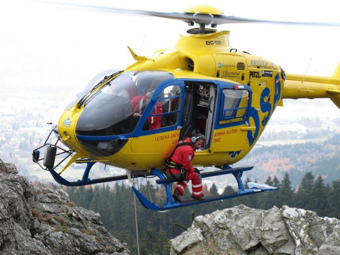 Na Šumavě proběhlo cvičení záchranářů