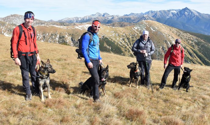 Kynologická rallye v Západních Tatrách