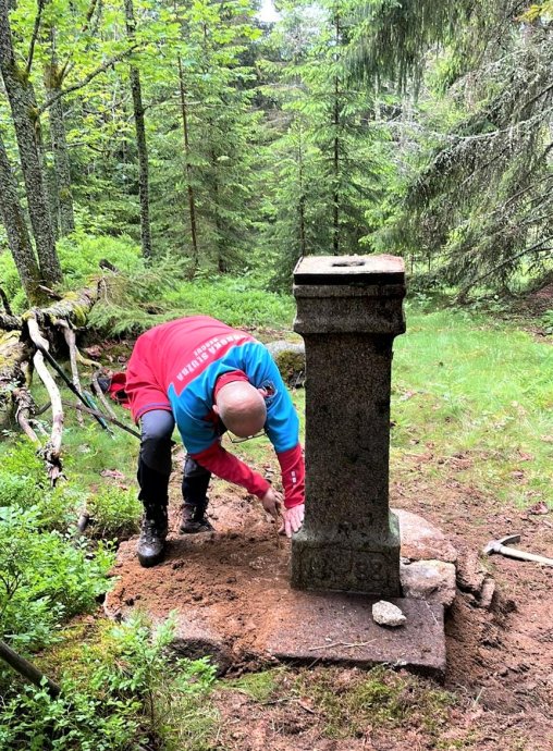 Záchranáři na Šumavě zachraňují boží muka