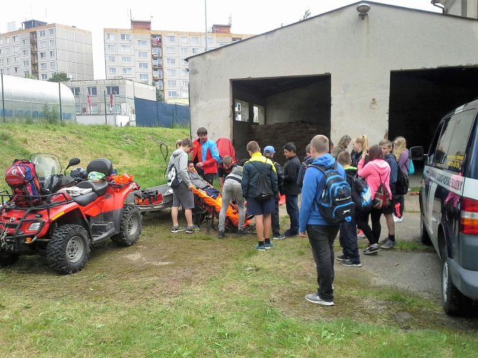 Horská služba na dni IZS ve Frýdlantu