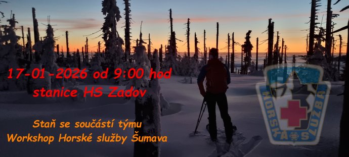 Staň se součástí týmu Horské služby Šumava