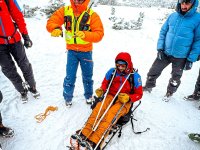 Třetí část doškolení profesionálních záchranářů Horské služby se odehrálo tento týden na Slovensku v Roháčích