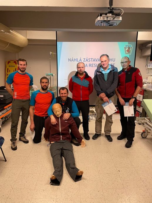 Školení Horské služby na Technické univerzitě v Liberci