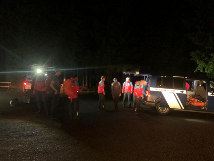 Noční pátrání po seniorovi