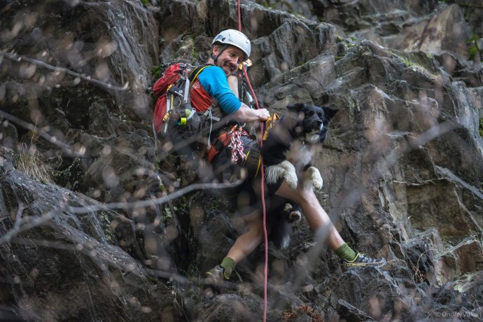 Kynologické cvičení v Orlických horách