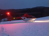 Večerní záchrana na samotě