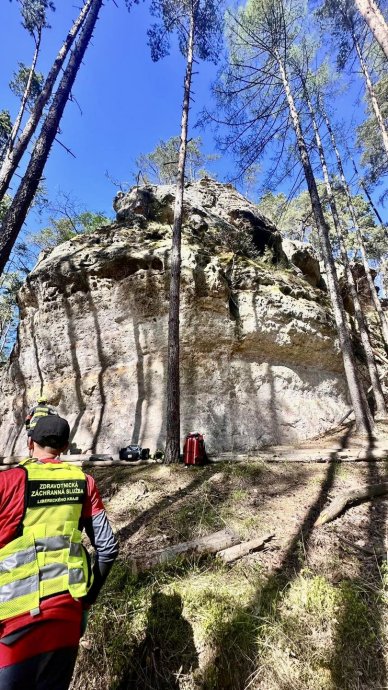 Víkendová záchrana v Hradčanských stěnách