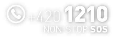 + 420 1210, NON-STOP SOS