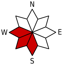 Dangerous exposure S, SW, W