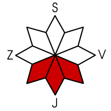 Nebezpečná expozice JV, J, JZ