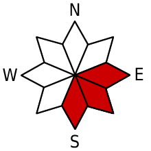 Dangerous exposure E, SE, S