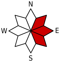 Dangerous exposure NE, E, SE