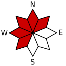 Dangerous exposure N, NE, SW, W, NW