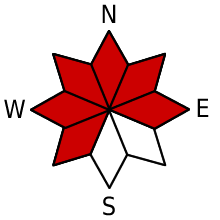 Dangerous exposure N, NE, E, SW, W, NW