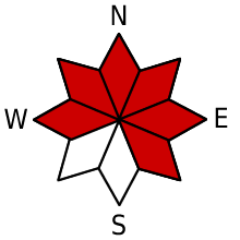 Nebezpečná expozice S, SV, V, JV, Z, SZ