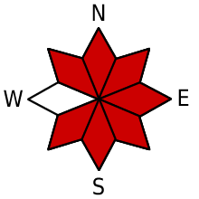 Dangerous exposure N, NE, E, SE, S, SW, NW